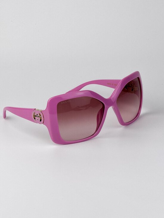 Gucci Women’s Sunglasses | Pink Square Frame | Red Gradient | GG2015S 005 main image 10